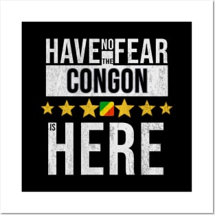 Have No Fear The Congon Is Here - Gift for Congon From Republic Of The Congo Posters and Art